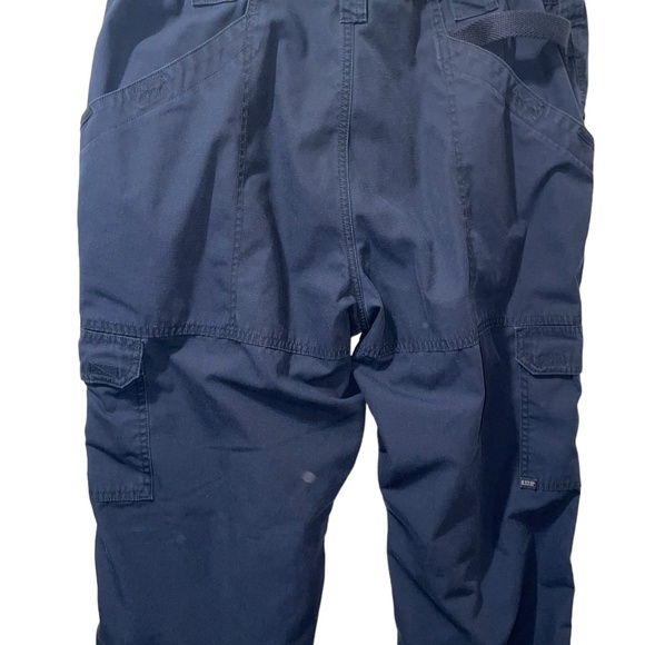 Men's 5.11 Tactical Tactlite Cargo Navy Blue Pants Sz 42x32 - Picture 3 of 7